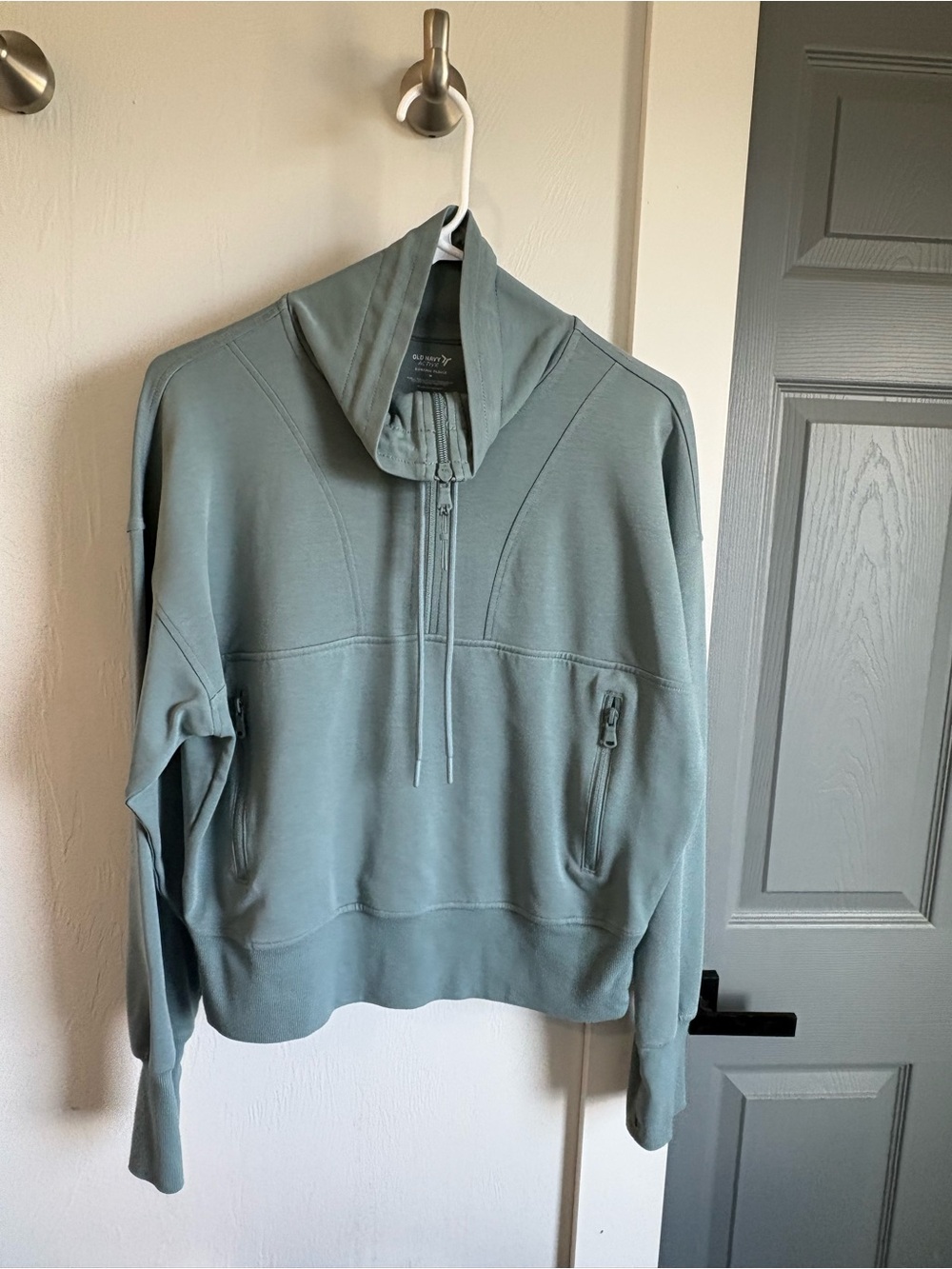 Old Navy SAGE Half-Zip Pullover Sweatshirt
